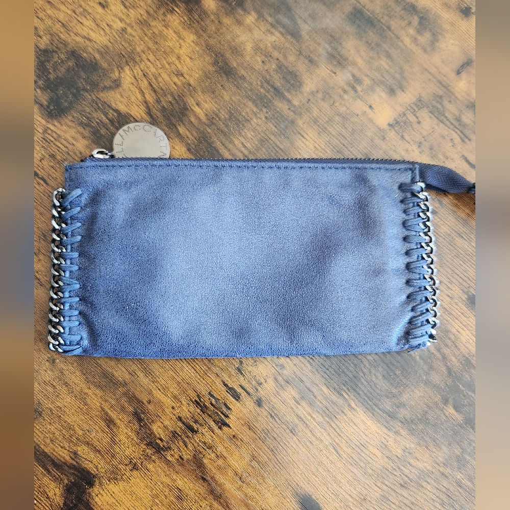Stella McCartney Falabella Long Wallet Blue - Picture 4 of 10